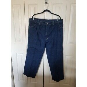 Vintage Mann De Clemente single stitch dark blue denim selvedge style Jeans 38